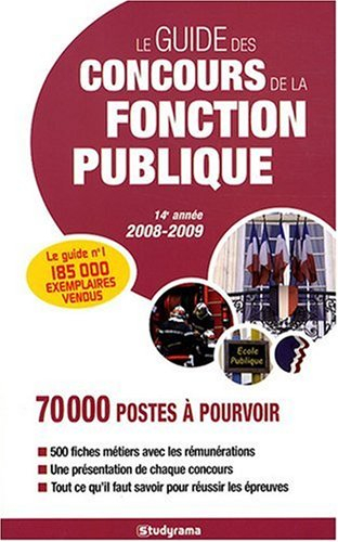 Le guide des concours de la fonction publique
