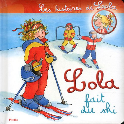 Lola fait du ski