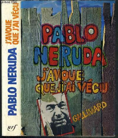 J'avoue que j'ai vécu : mémoires