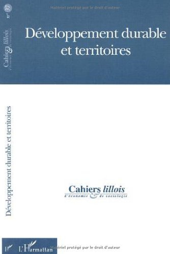 Cahiers lillois d'économie et de sociologie, n° 37. Développement durable et territoires