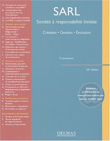 SARL, société à responsabilité limitée : création, gestion, évolution
