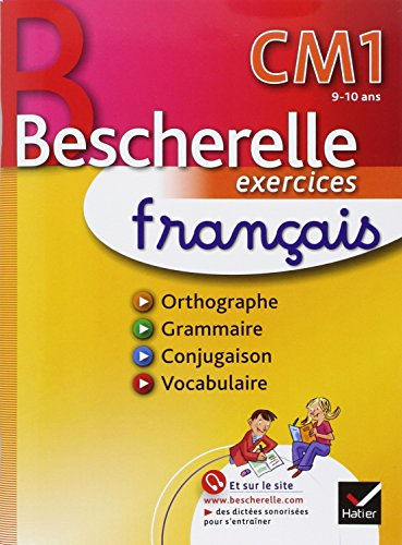 Bescherelle exercices français CM1, 9-10 ans