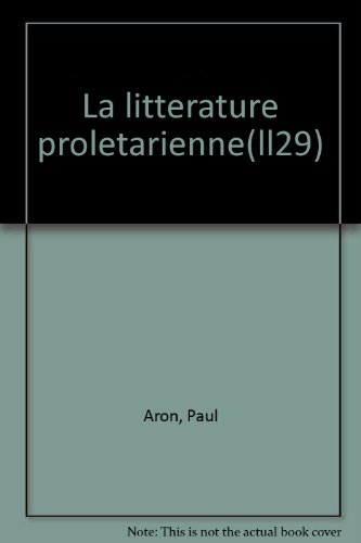 La littérature prolétarienne en Belgique francophone depuis 1900