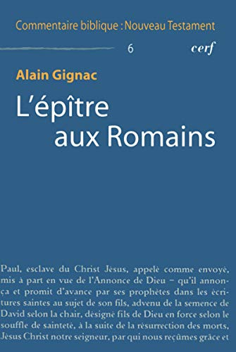 L'Epître aux Romains