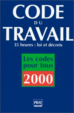 code du travail : edition 2000