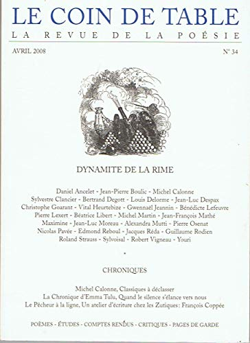Coin de table (Le), n° 34. Dynamite de la rime
