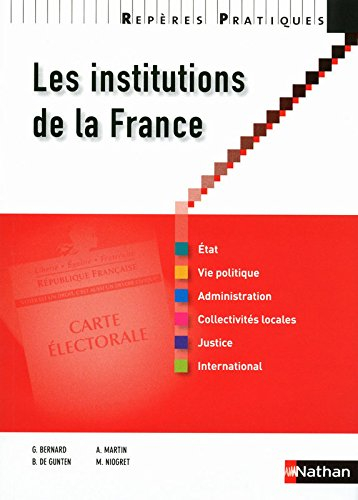 Les institutions de la France