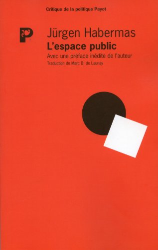 L'Espace Public (Critiq.Polit)